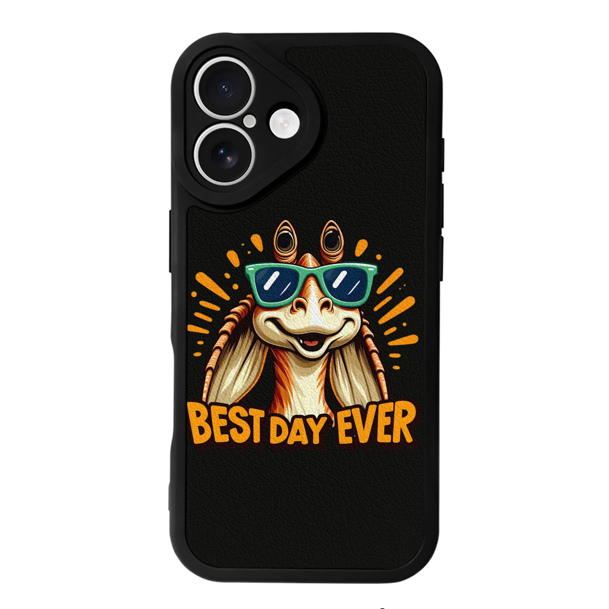 （画像用） スター・ウォーズ Star Wars 【iPhone 16シリーズ対応】シリコンスマホケース（レザー調） 材質：シリコン